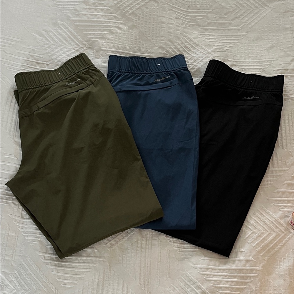 Eddie Bauer Women's Ankle Pants - Olive, Navy, Black